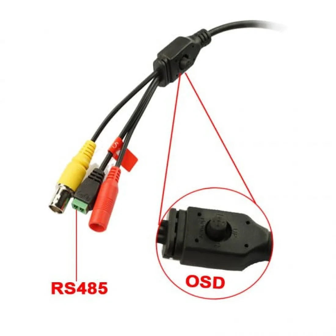 CCTV 700TVL Fisheye Analog Panoramic Mini Vandal Security camera 360 Degree Low Light