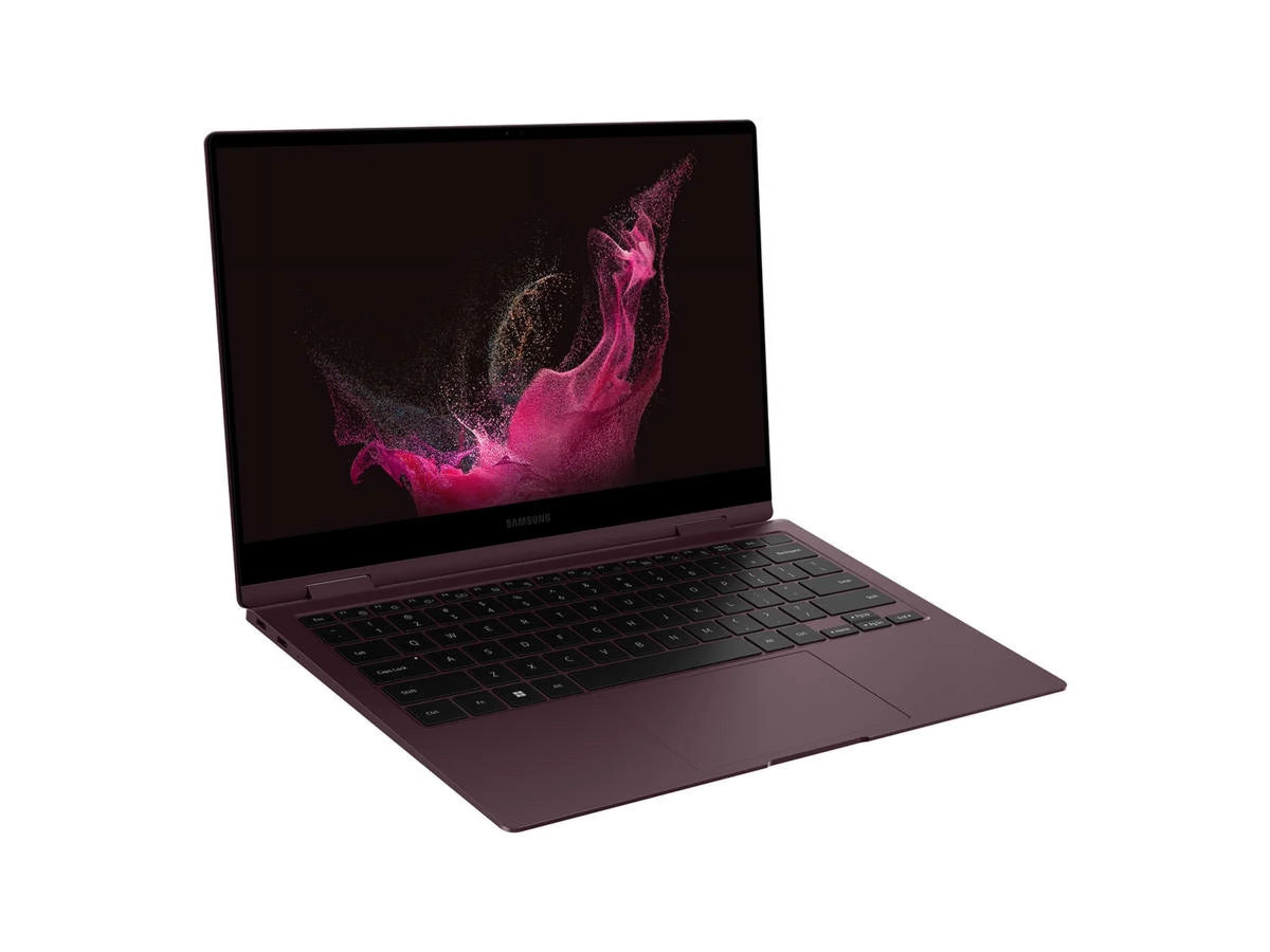 Restored Samsung Galaxy Book 2 Pro 360 15.6" 1TB (Burgundy) 2-in-1 AMOLED Touch Screen Laptop - i7 (Refurbished)