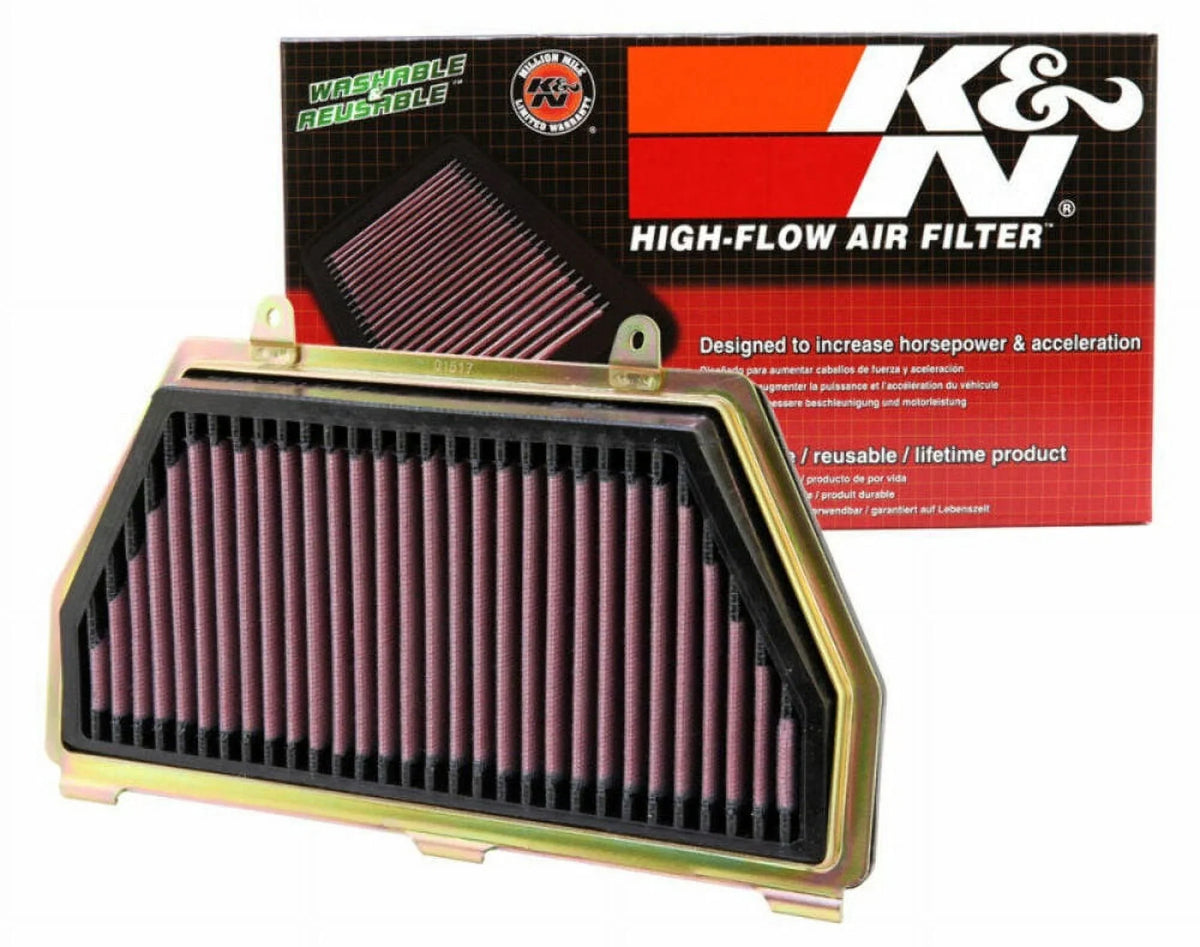 K&N Engine Air Filter: High Performance, Premium, Powersport Air Filter: 2007-2019 HONDA (CBR600RR, CBR600RR ABS, CBR600 RA) HA-6007