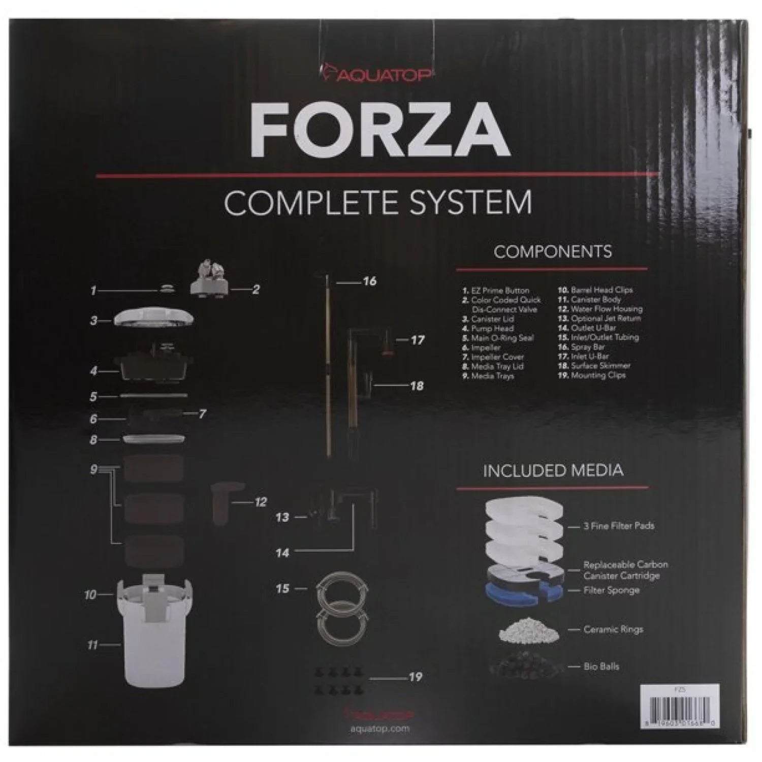 Aquatop Unisex Fz4 Canister Filter