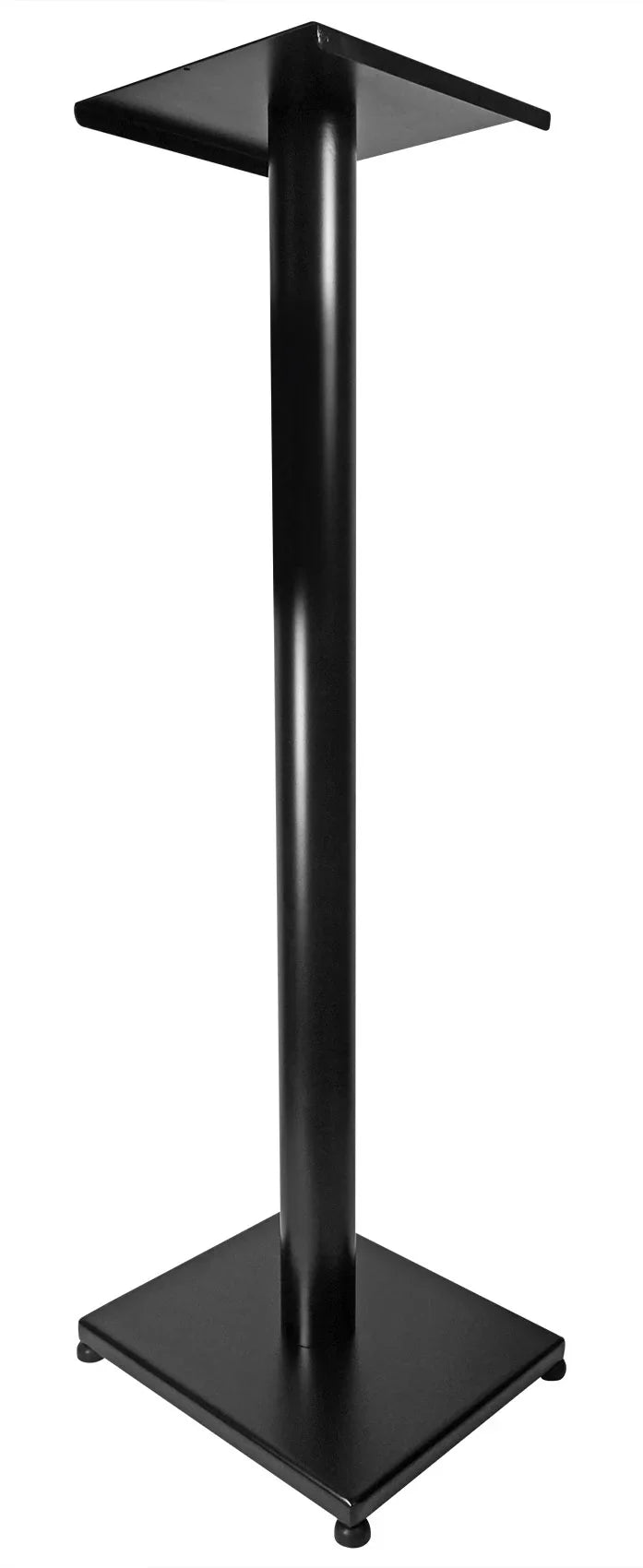 Pair Rockville RS37B 37" Steel Bookshelf Speaker / Studio Monitor Stands in Black