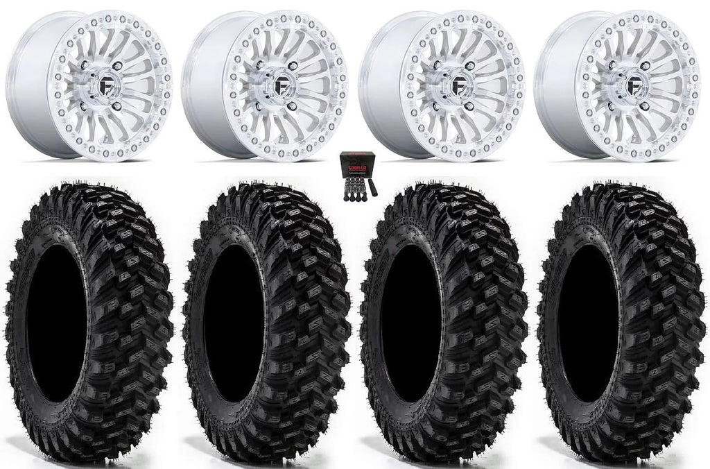 Fuel Rincon Bdlk 15" Wheels Mh 32" Warrior XT Tires Sportsman RZR Ranger