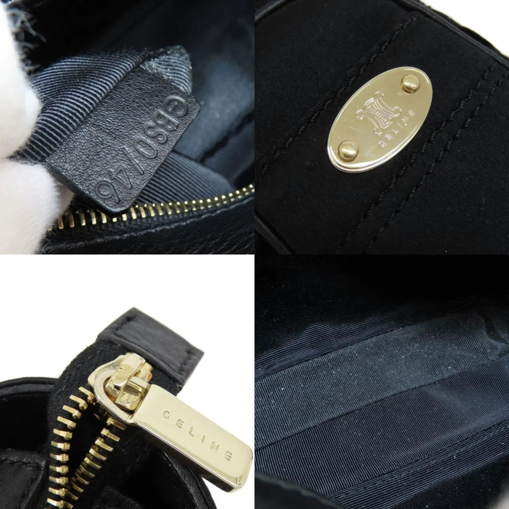 Pre-Owned Celine boogie bag handbag satin ladies CELINE (Good)