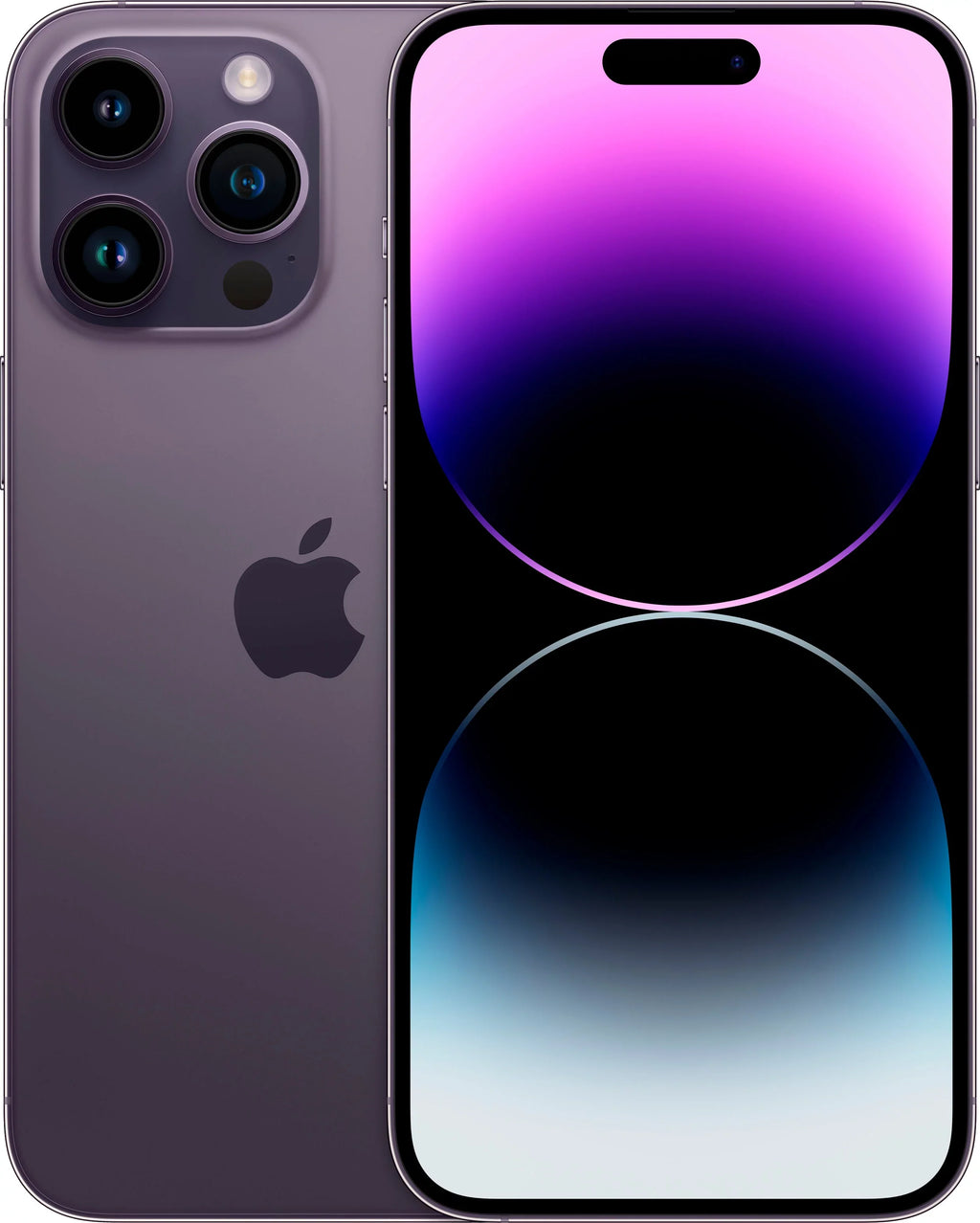 Restored Apple iPhone 14 Pro Max 128GB Deep Purple LTE Cellular MQ8R3LL/A (Refurbished)