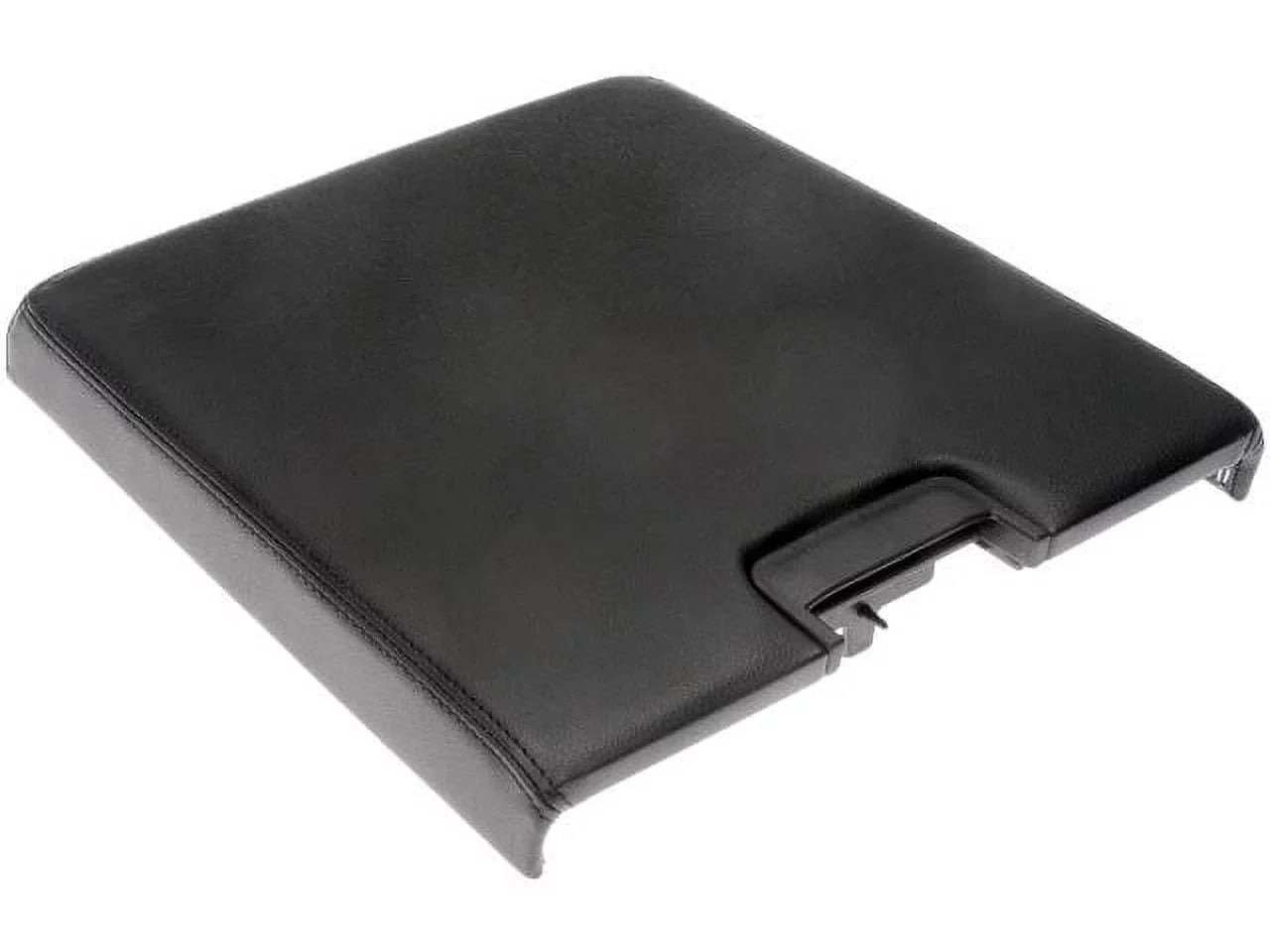 Front Console Lid - Black - Fitting with 2007 - 2013 Chevy Silverado 2500 HD (with Split Bench Seat) 2008 2009 2010 2011 2012