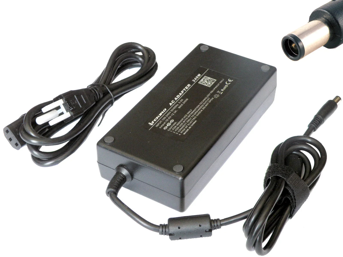 iTEKIRO 240W AC Adapter for 0CN072 0DT878 0PN402 330-0722 CN072 DT878 PN402 DA230PS0-00 HA230PS0-00; XPS M1730, G3 G5 G7 15 17 SE 5505; PP06XA; Alienware 14 15 17 m14 m14x m15 m15x m17 m17x