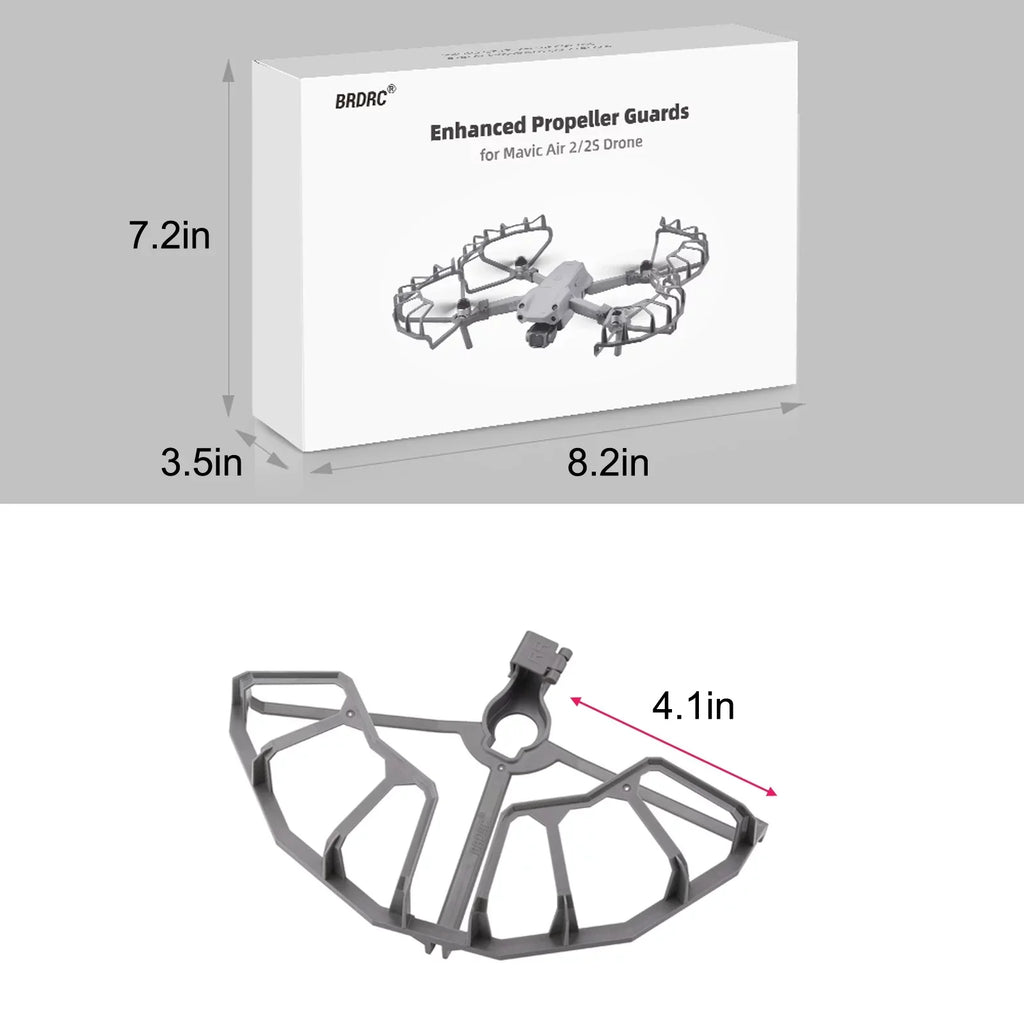 ZiSUGP Propeller Protection Ring For DJI Mavic Air 2/Air 2S Drone Propeller Leaf Guard Protection Drone Accessories F 11 Pro Drone
