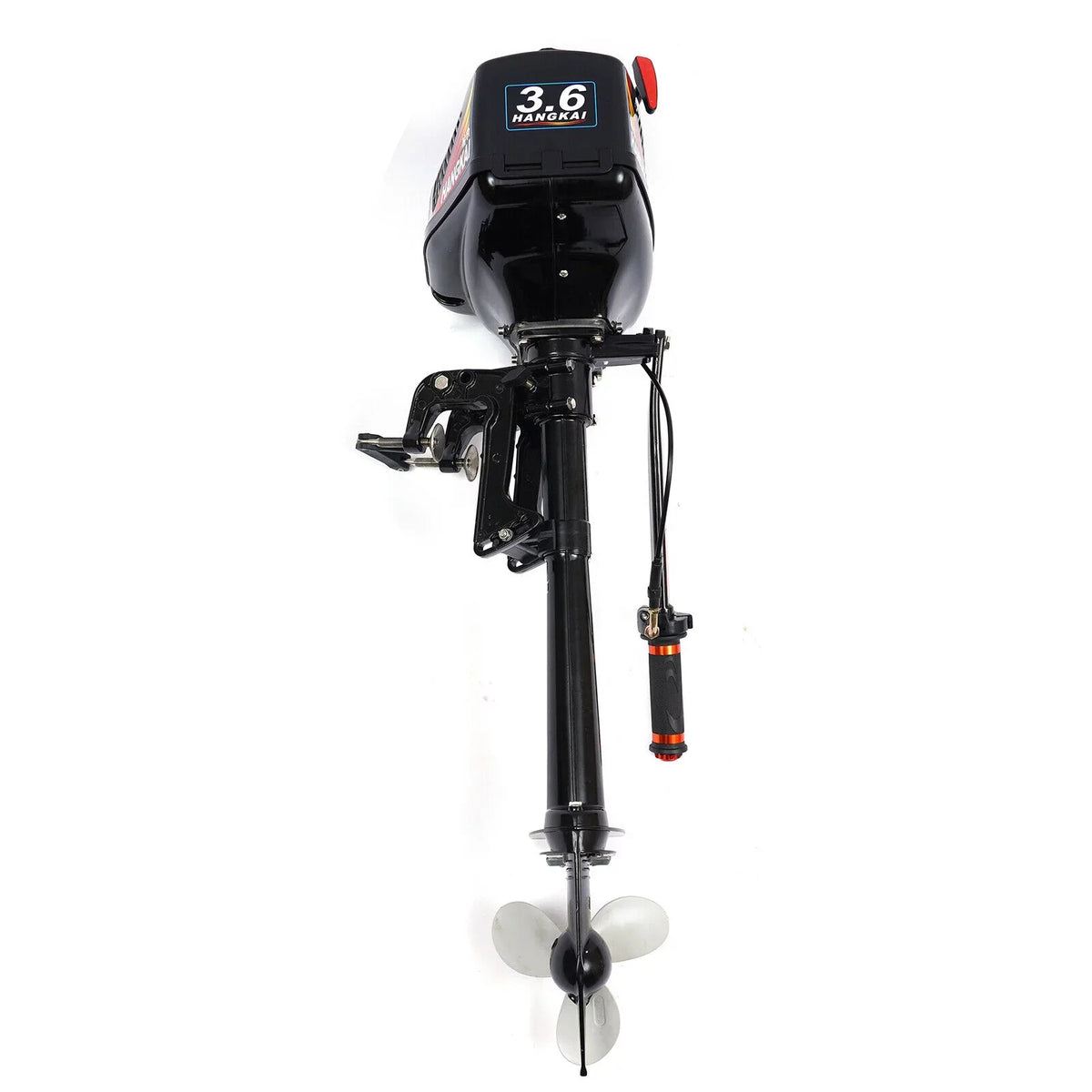 HANGKAI 2-Stroke 3.6HP Electric Outboard Motor Vessel Engine Water Cooling CDI sys