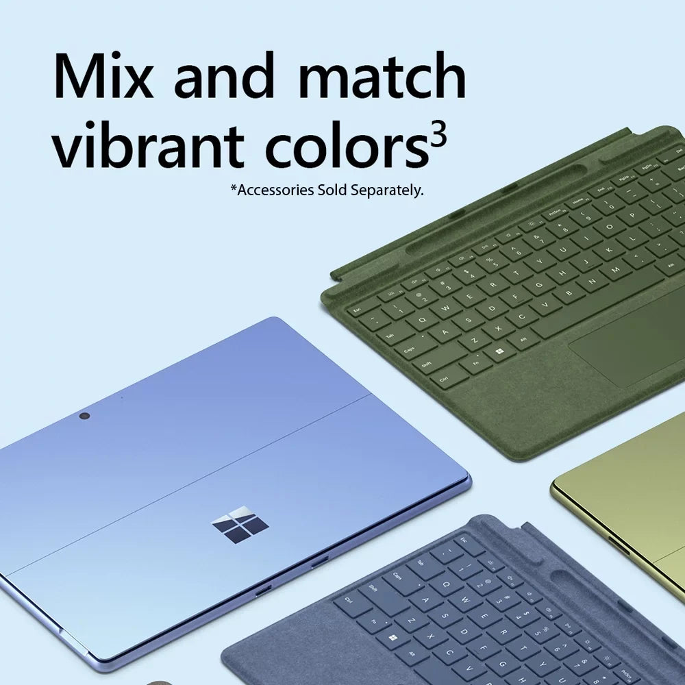 Restored Microsoft Surface Pro 9 13" Touch Tablet, i7 16GB/256GB, Sapphire (Refurbished)
