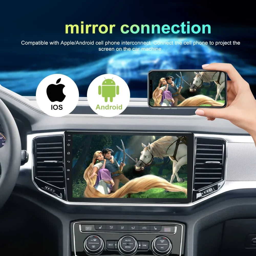 Android13 4-64G Car Radio Stereo for Chevy Silverado Tahoe Traverse GMC Sierra Yukon with Bluetooth GPS Navigation