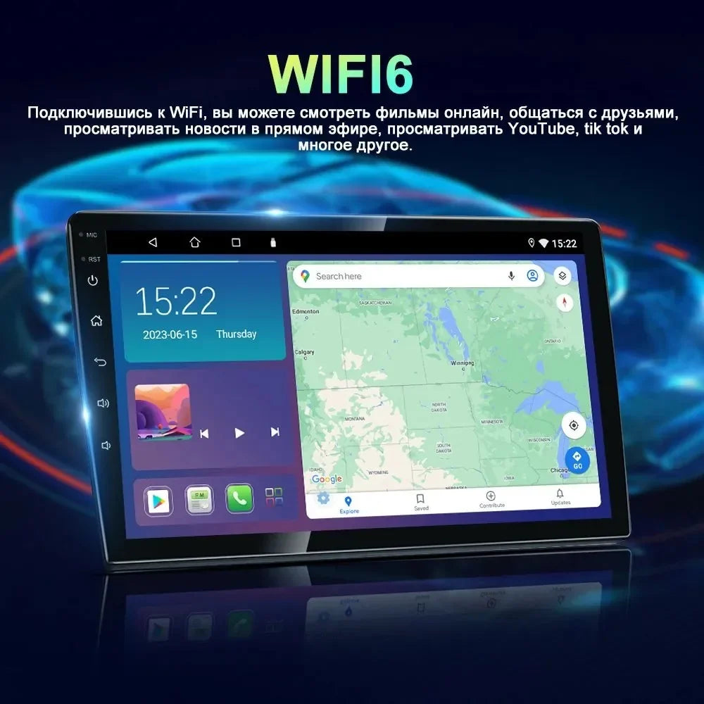 Android13 4-64G Car Radio Stereo for Chevy Silverado Tahoe Traverse GMC Sierra Yukon with Bluetooth GPS Navigation