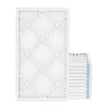 Pamlico Air 18x30x1 MERV 8 Pleated AC Furnace Air Filters. Case of 12. Actual Size: 17-3/4 x 29-3/4 x 3/4
