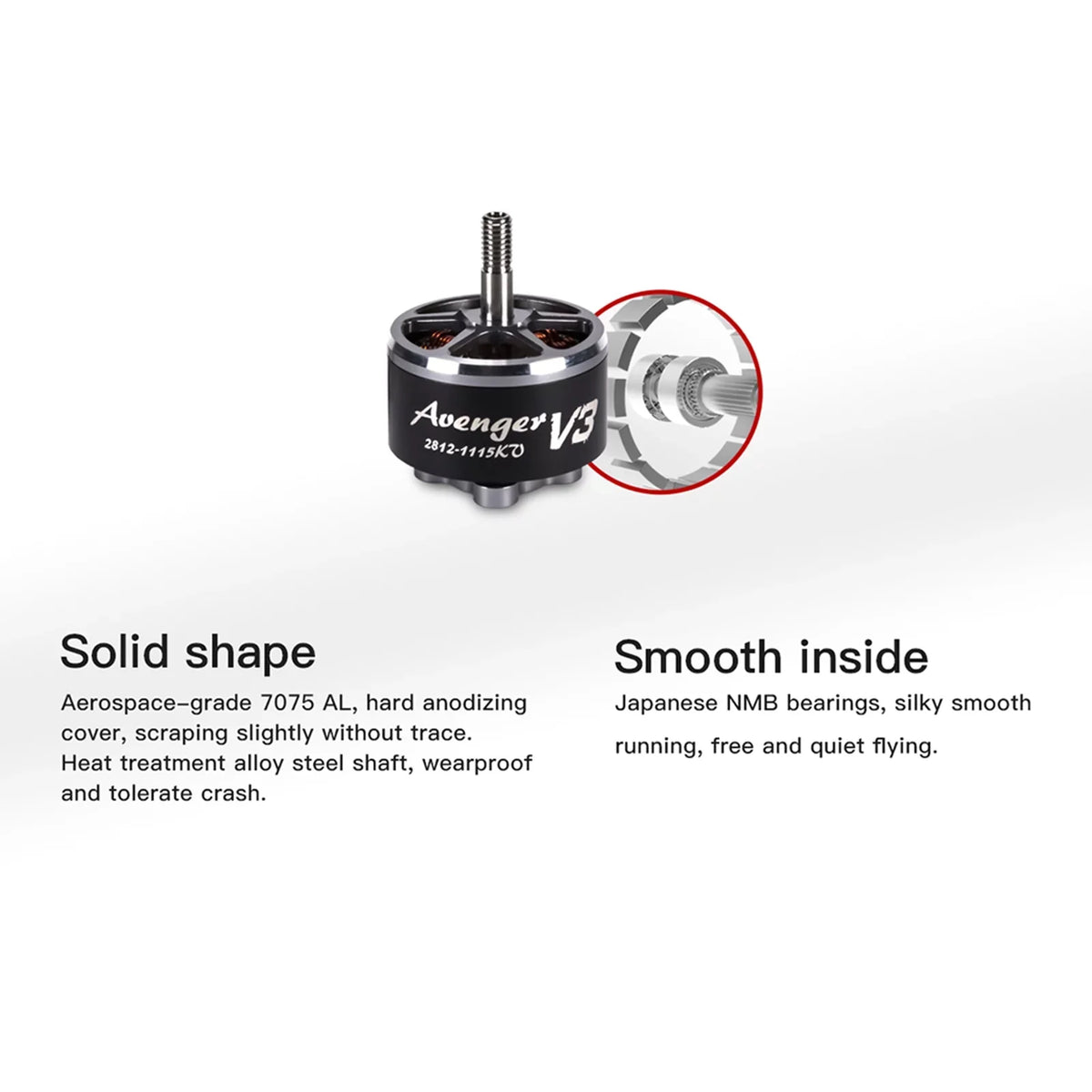 Nebublu ESC,V3 1115KV Motor 2812 V3 FPV Remote Drone ERYUE dsfen ESC V3 900KV Motor HUIOP Motor 4PCS