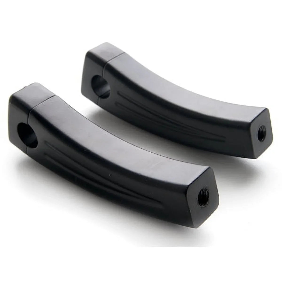 Krator 5.5" Black Bike Handlebar Pullback Risers 7/8" Fitting with Ducati Monster 620 696 750 796 900 1000 1100 S2R