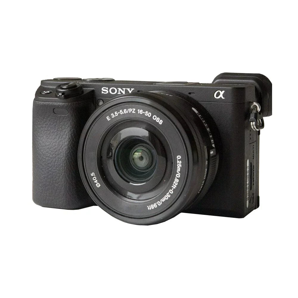 Sony Alpha a6400 Mirrorless Digital Camera with 16-50mm Lens + 64GB + Extra Battery+ 3 PC Filter- Accessory Kit