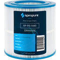 SpiroPure Replacement for Jacuzzi CFR 50 Unicel C-9650 Pleatco PJ50-4 Hot Tub Spa Pool Filter Replacement Cartridge