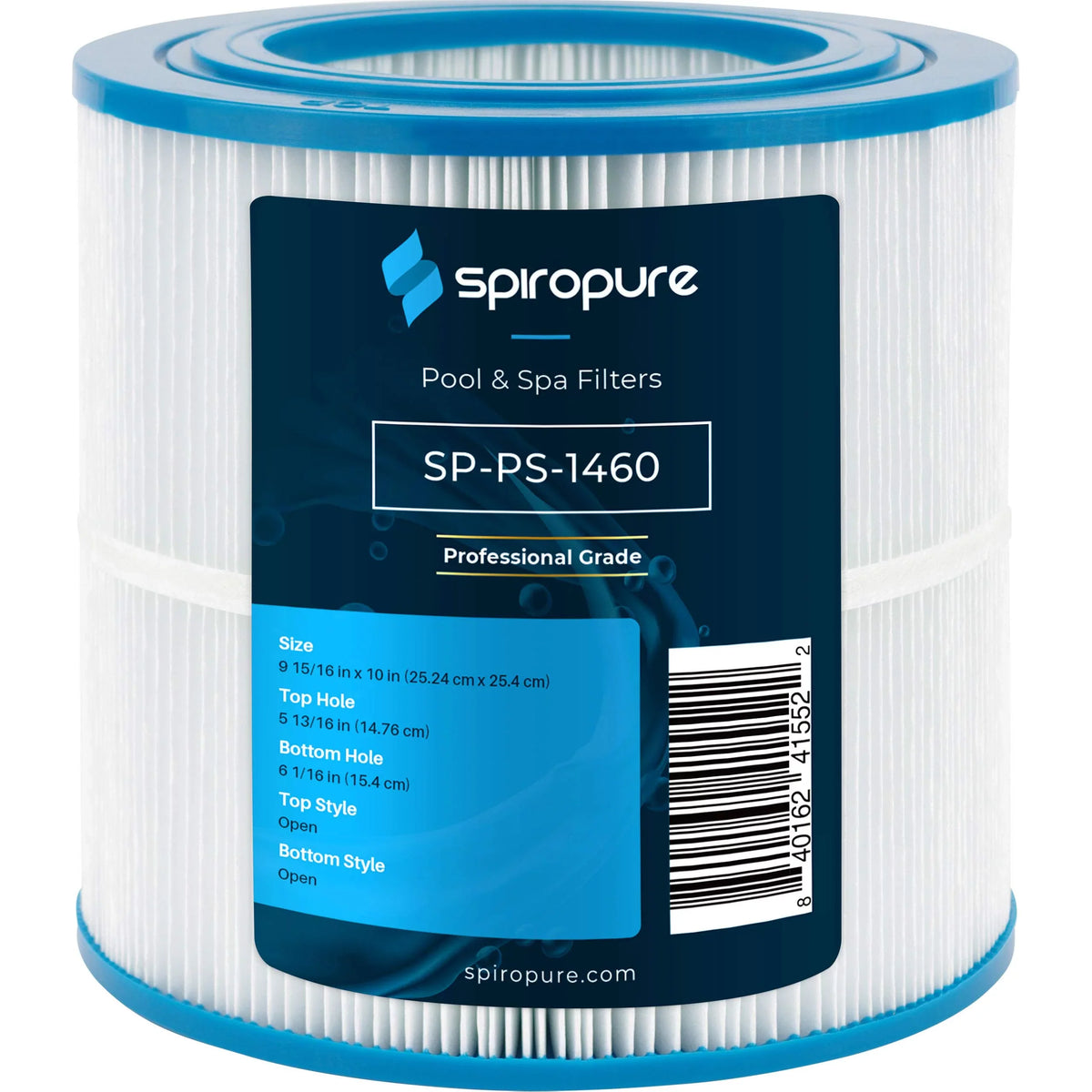 SpiroPure Replacement for Jacuzzi CFR 50 Unicel C-9650 Pleatco PJ50-4 Hot Tub Spa Pool Filter Replacement Cartridge
