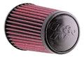 K&N RU-3130 Universal Clamp-On Engine Air Filter, Washable and Reusable, Round Tapered: 3.5 in (89 mm) Flange ID: 7 in (178 mm) Height: 4.625 in (117 mm) Base: 3.5 in (89 mm) Top