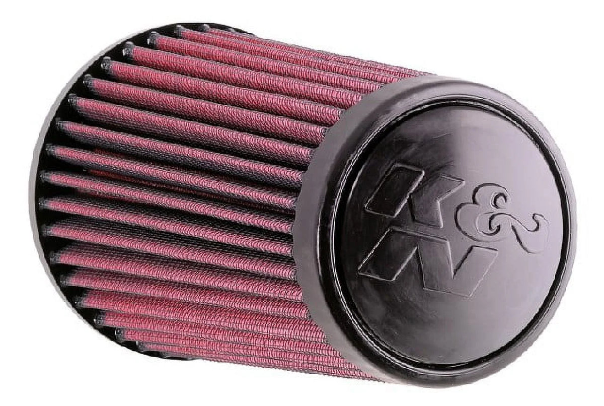 K&N RU-3130 Universal Clamp-On Engine Air Filter, Washable and Reusable, Round Tapered: 3.5 in (89 mm) Flange ID: 7 in (178 mm) Height: 4.625 in (117 mm) Base: 3.5 in (89 mm) Top