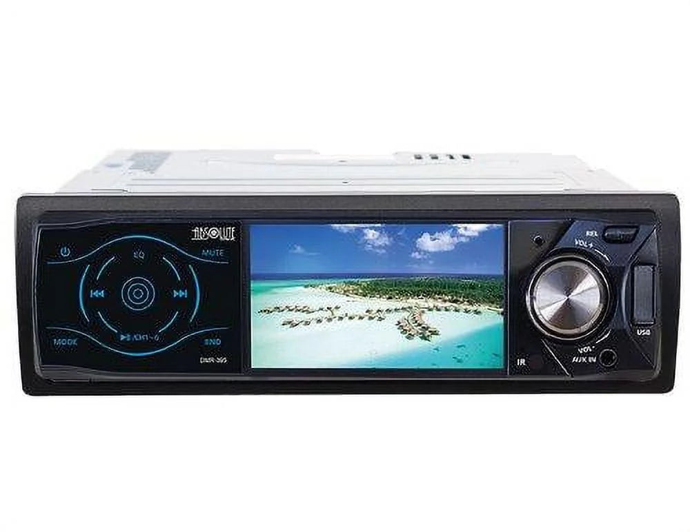 ABSOLUTE USA DMR-395 3.5-INCH DVD/MP3/CD MULTIMEDIA PLAYER WIDESCREEN RECEIVER WITH USB, SD CARD AND FRONT PANEL AUX INPUT