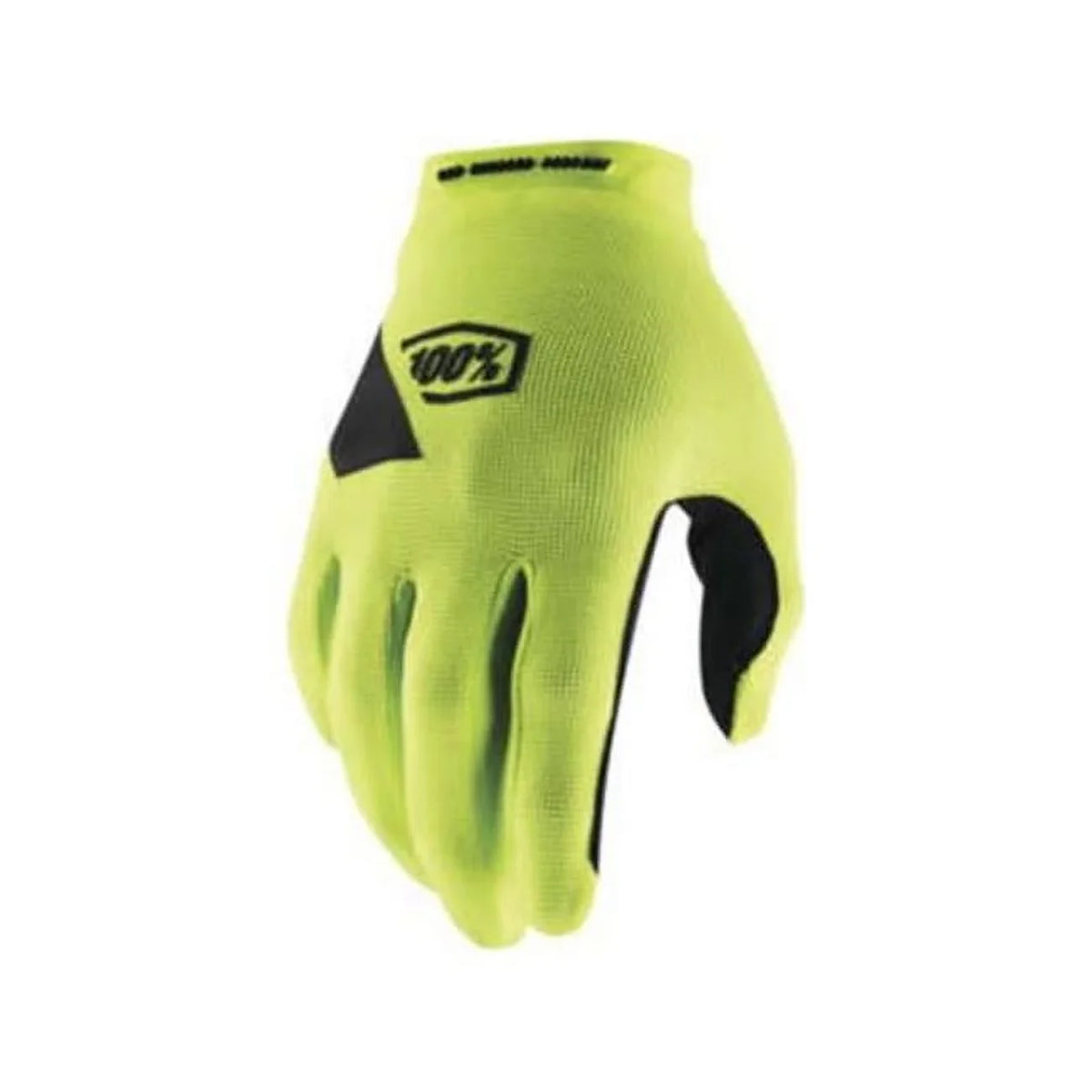 100 Percent Mens Ridecamp Glove, Fluo Yellow - Extra Large