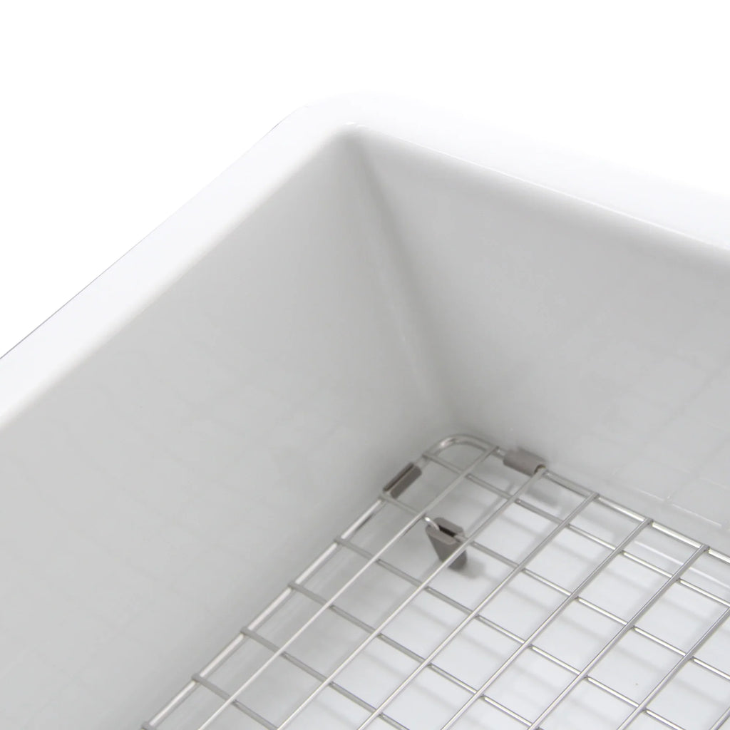 Highpoint Collection Dualmount Fireclay Kitchen Sink