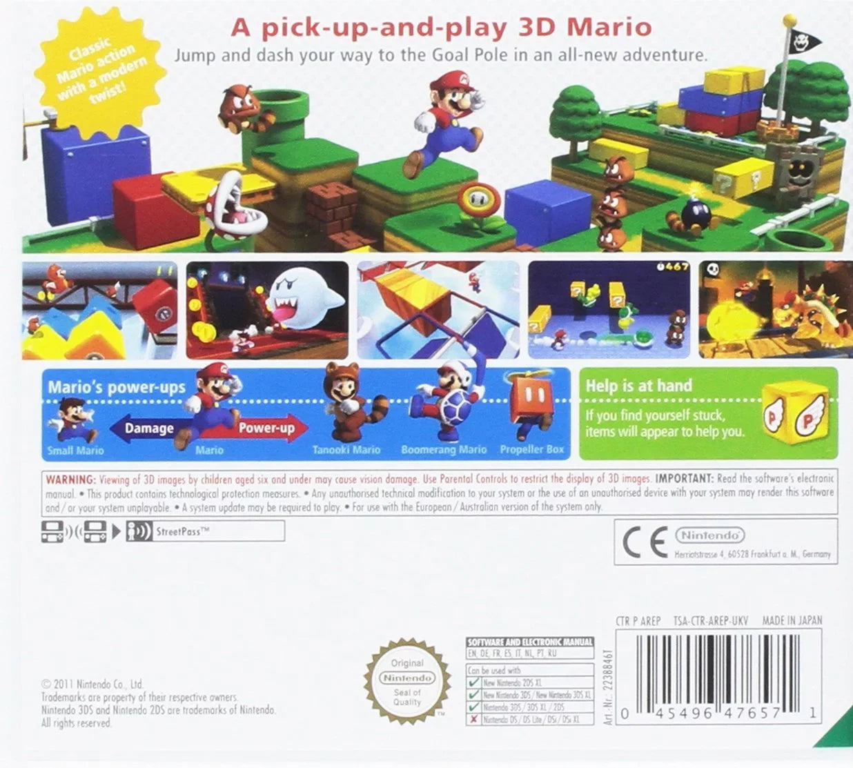 Nintendo Selects - Super Mario 3D Land Nintendo 3DS
