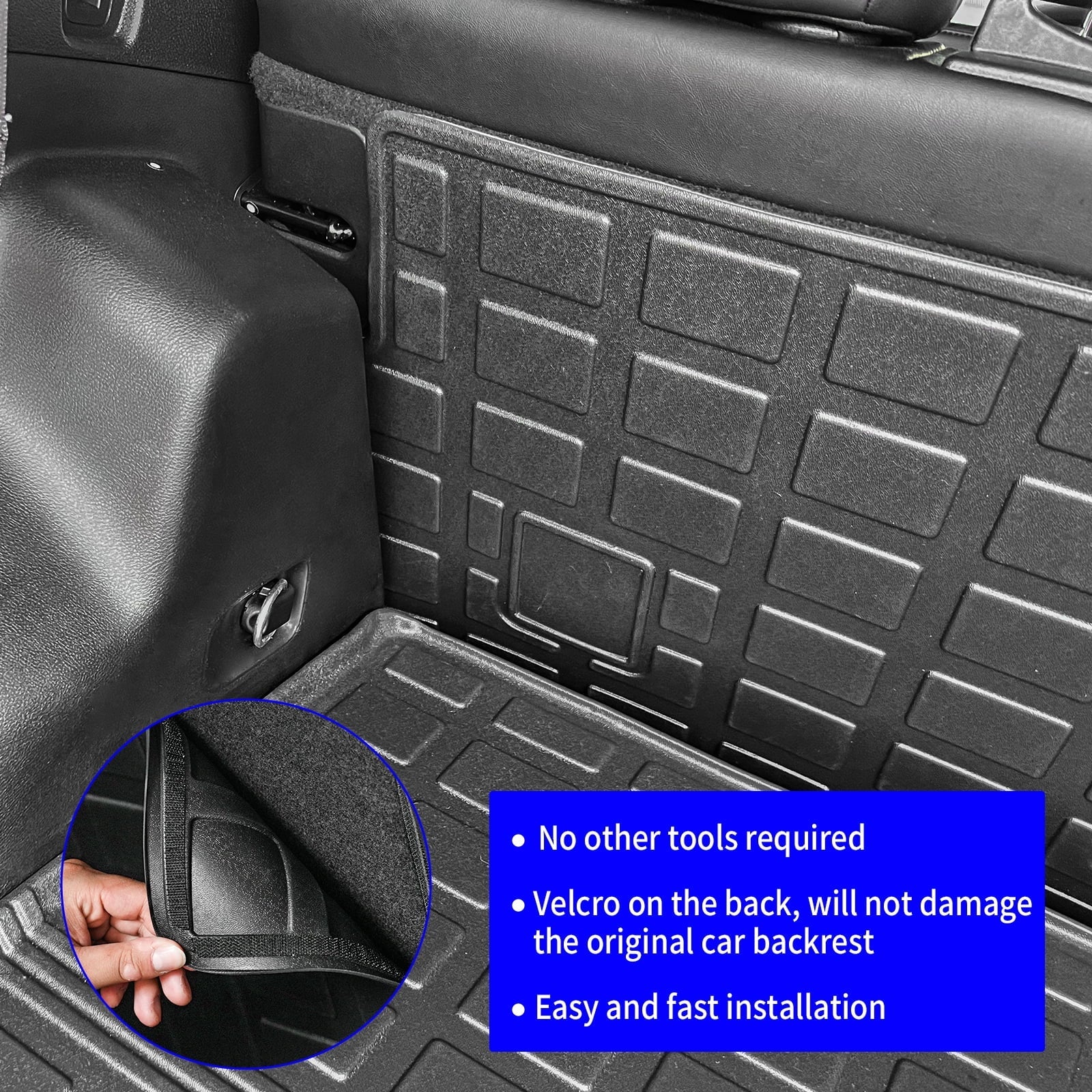 Fit 2019-2023 Jeep Cherokee Cargo Liner Trunk Mat Back Seat Shield Protector 2022 Jeep Cherokee Accessories