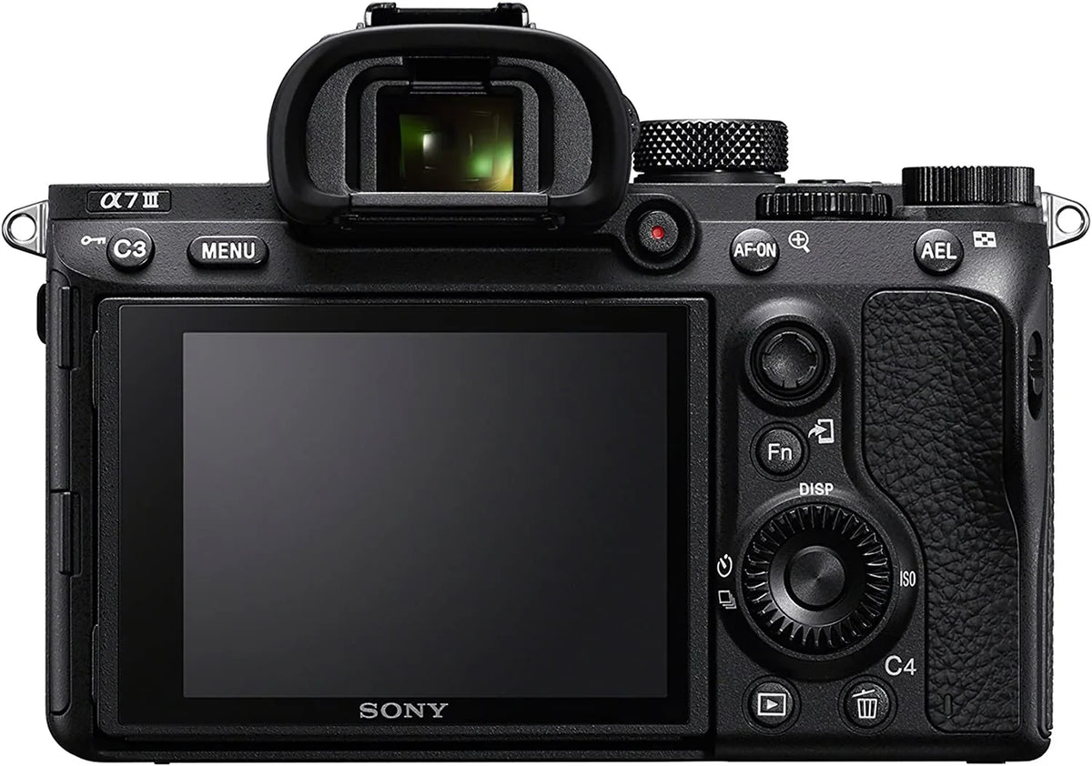 Sony Alpha a7 III Mirrorless Digital Camera with Sony FE 55mm f/1.8 ZA E-Mount Lens - Standard Kit