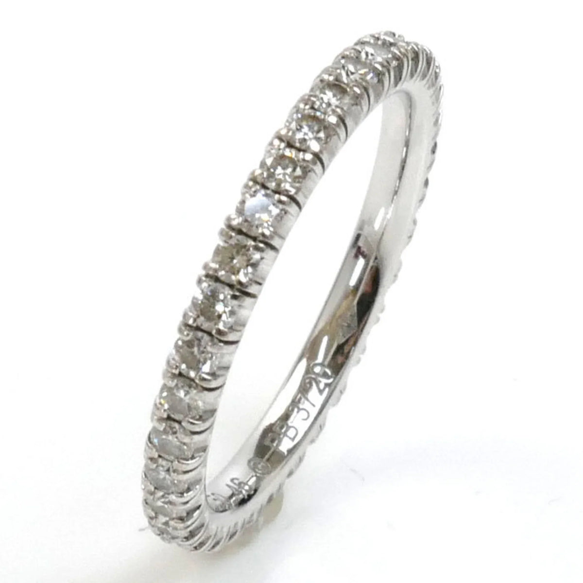 Pre-Owned CARTIER Cartier K18WG White Gold Etincelle de Full Eternity Ring B4077946 Size 6 46 1.6g Women's (Good)