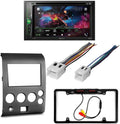 KIT4907 Bundle for 2004-2005 Nissan Titan W/ Pioneer Double DIN Car Stereo with Bluetooth/Backup Camera/Installation Kit/in-Dash DVD/CD AM/FM 6.2" WVGA Touchscreen Digital Media Receiver