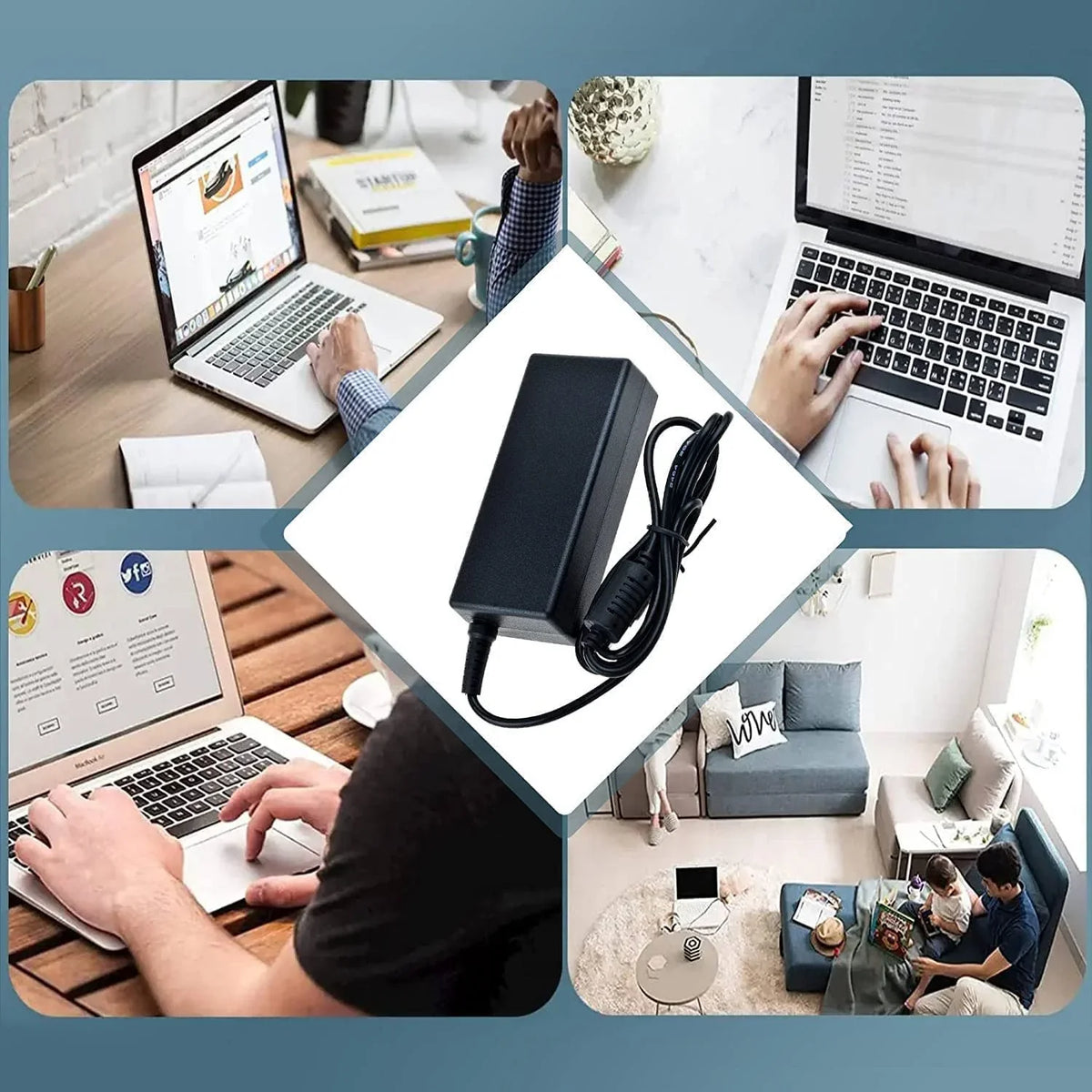 Guy-Tech 230W AC / DC Adapter Fitting with HP ZBook 15 F2P56UT F2P55UT F2P54UT F2P53UT F2P52UT F2P51UT 15.6" Led Notebook 230 Watts Power Supply Cord Cable