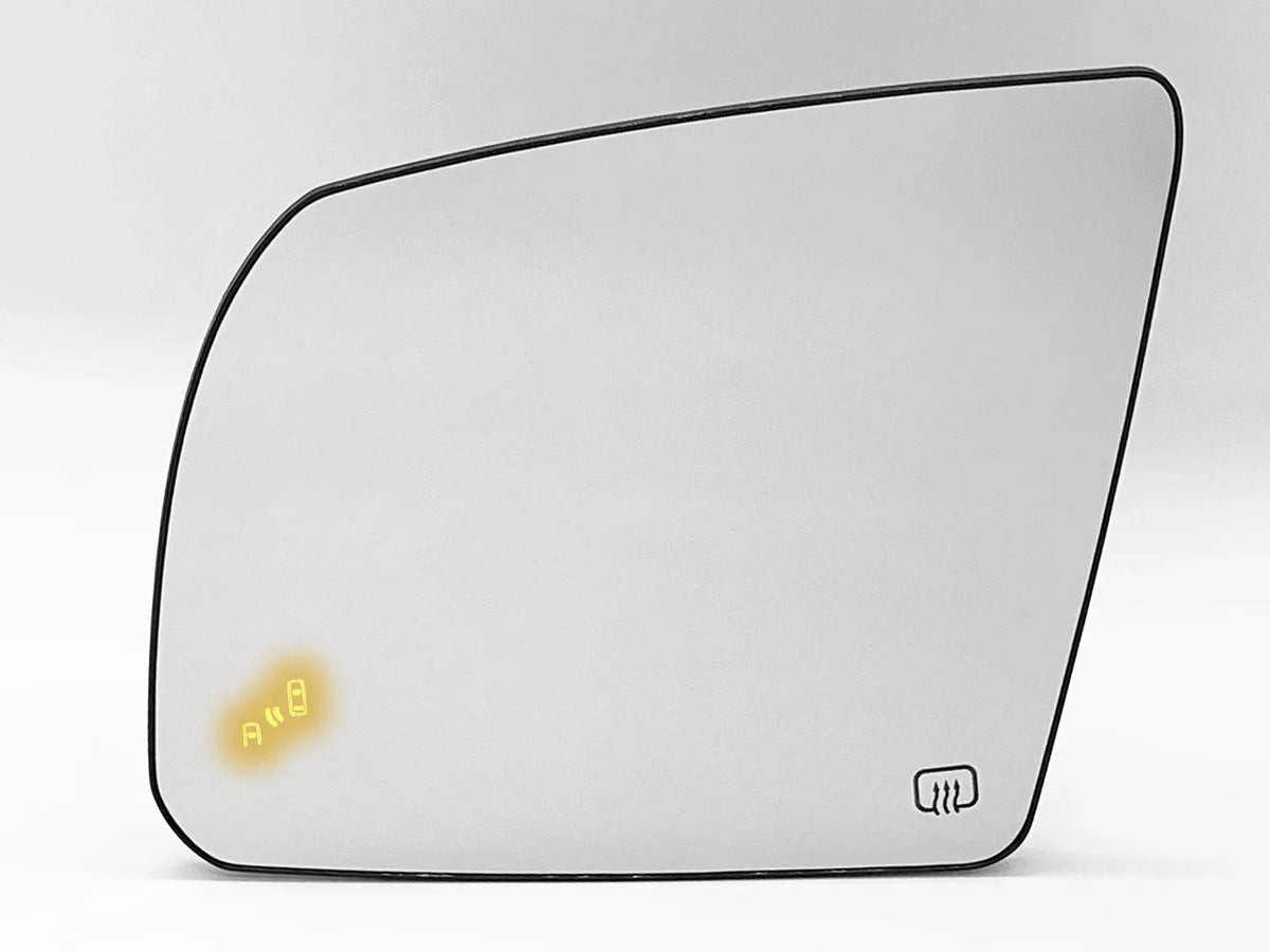 APA Replacement for Exterior Rear View Mirror Glass Power Heated with Blind Spot Detection 2014-2021 Tundra 2018-2022 Sequoia Driver Left Side 879060C010 TO1324132