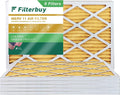 Filterbuy 8x30x1 MERV 11 Pleated HVAC AC Furnace Air Filters (6-Pack)