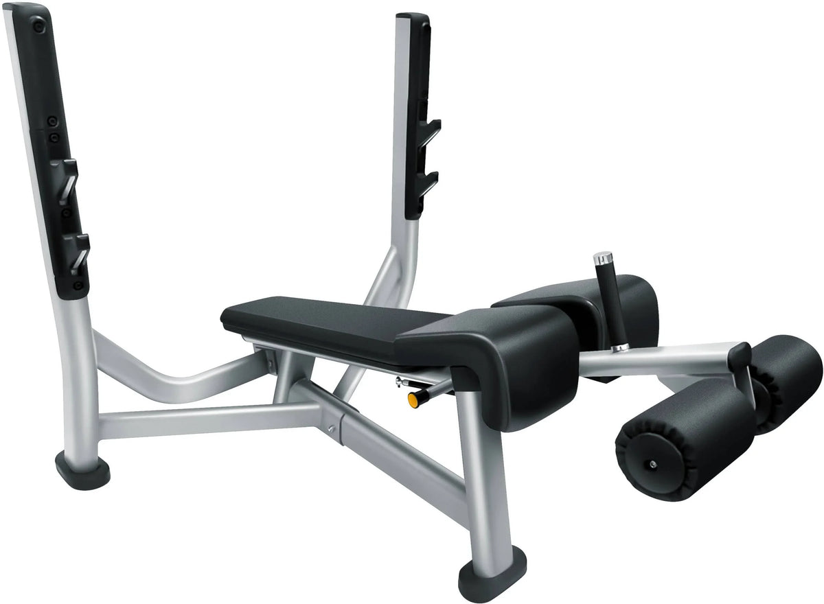 French Fitness FFS Silver Olympic Decline Bench (New)