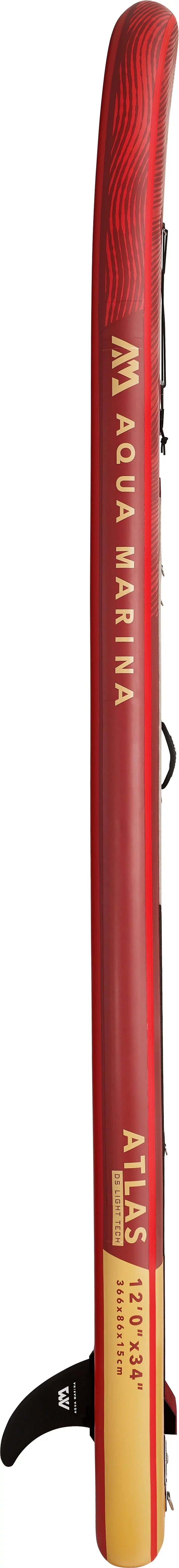 Aqua Marina Stand Up Paddle Board - ATLAS 12'0" - Inflatable SUP Package, including Carry Bag, Paddle, Fin, Pump & Safety Harness