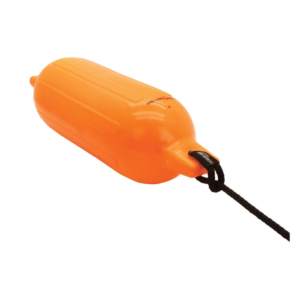 Extreme Max 3006.7581 Ship Inflatable Fender Value 2-Pack - 4.5" x 16", Neon Orange