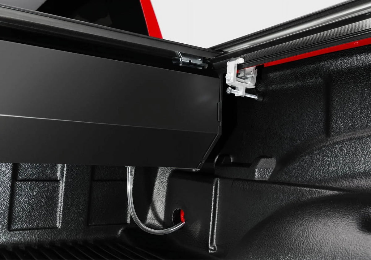 Retrax By Realtruck PowertraPRO XR Retractable Truck Bed Tonneau Shield | T-90841 | Suitable With Select 2007-2021 Toyota Tundra Crewmax with Deck Rail System 5' 7" Bed (66.7")