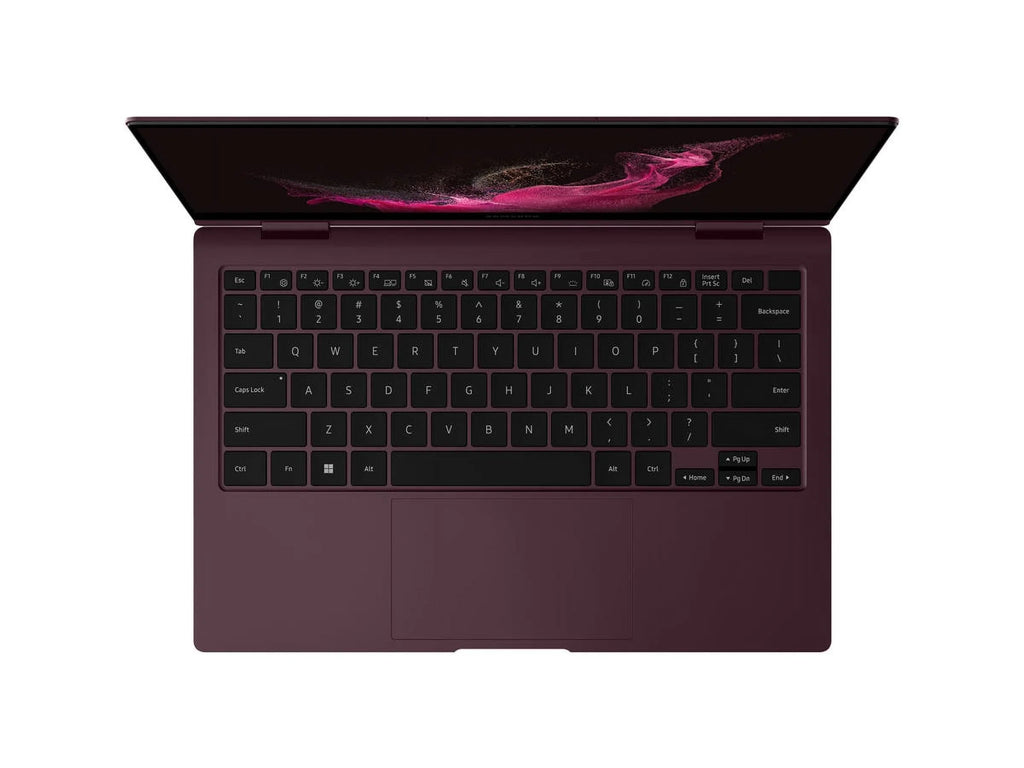 Restored Samsung Galaxy Book 2 Pro 360 15.6" 1TB (Burgundy) 2-in-1 AMOLED Touch Screen Laptop - i7 (Refurbished)