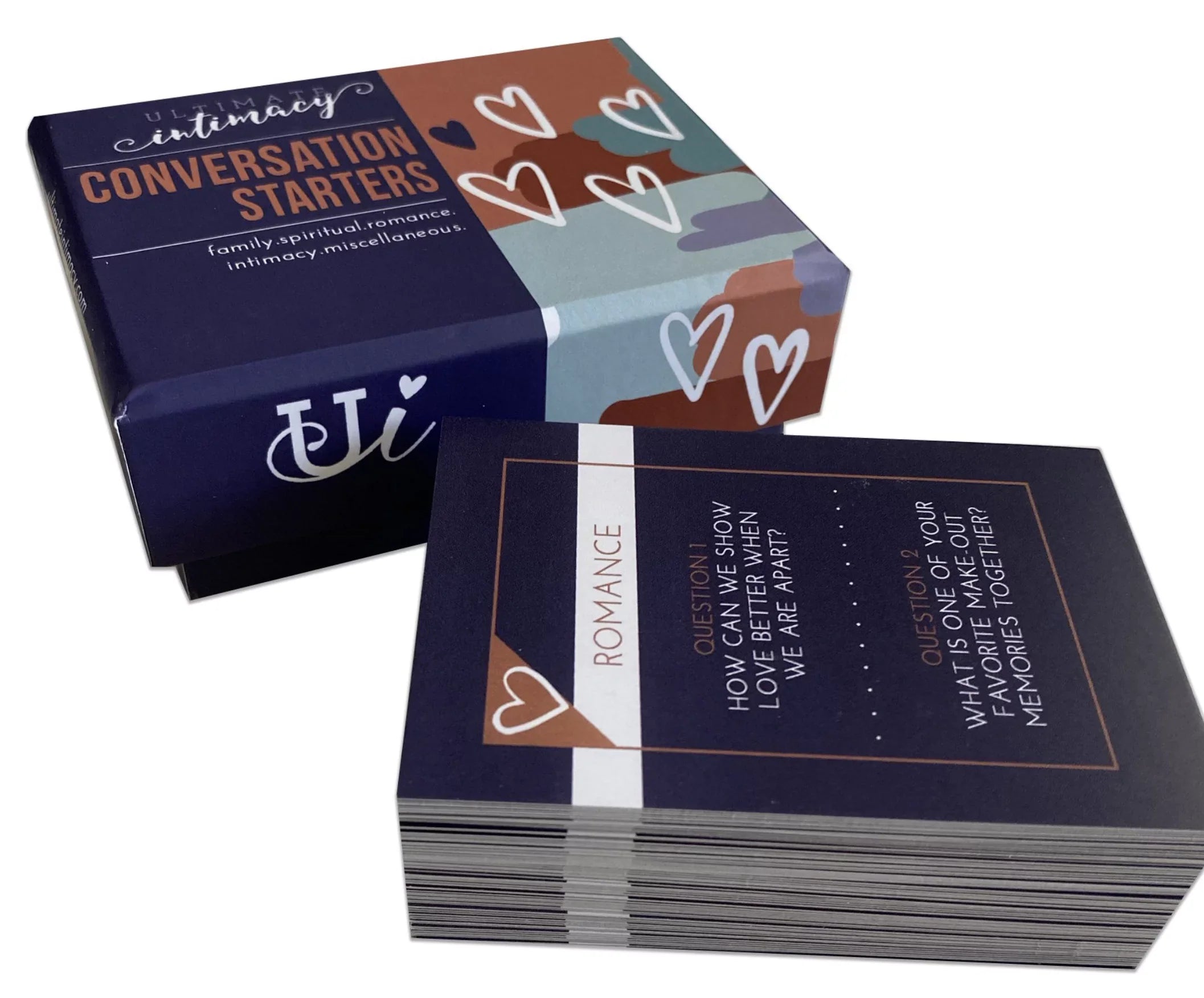 Ultimate Intimacy Conversation Starter Cards, romance, sex, finances, miscellaneous, spark up Top-notch conversations