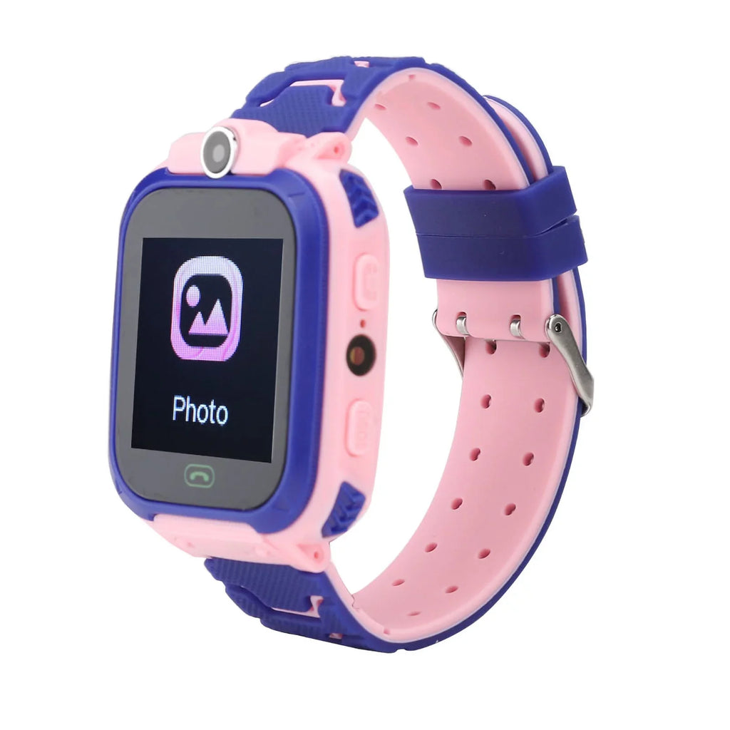 Fyearfly Relojes Digitales para niños, Reloj igente a Prueba de Agua Reloj de Pulsera Digital multifunción para niños para IOS/AndroidQ12, Relojes para niños Reloj para Exteriores(Rosado)
