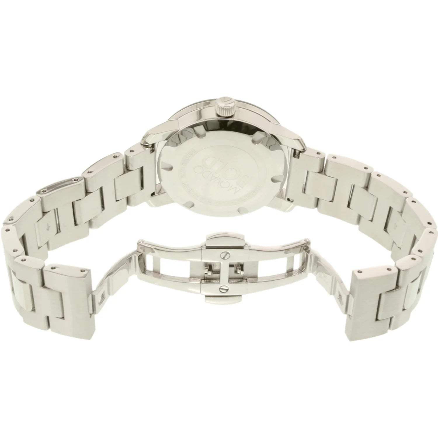 Movado Men's Bold 3600334 Silver Stainless-Steel Swiss Quartz Watch
