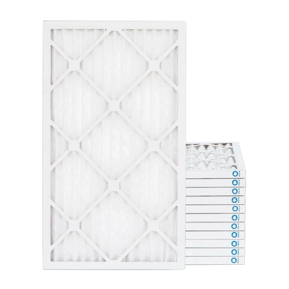 14x24x1 MERV 8 ( MPR 600, FPR 5-6 ) 1" Air Filters for AC & Furnace. Case of 12. Exact Size: 13-1/2 x 23-1/2 x 3/4