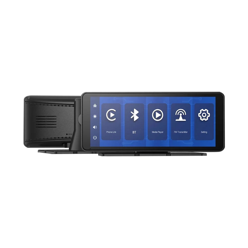 Virwir Wireless Apple Carplay Car Stereo Portable 6.86 inch Touch Screen Apple Carplay and Android Auto1080p Backup Camera with Mirror Link