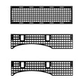 Putco 195211 Molle Panel Fits 19-20 1500 Classic Fits select: 2019 RAM 1500 CLASSIC TRADESMAN, 2019-2022 RAM 1500 BIG HORN/LONE STAR