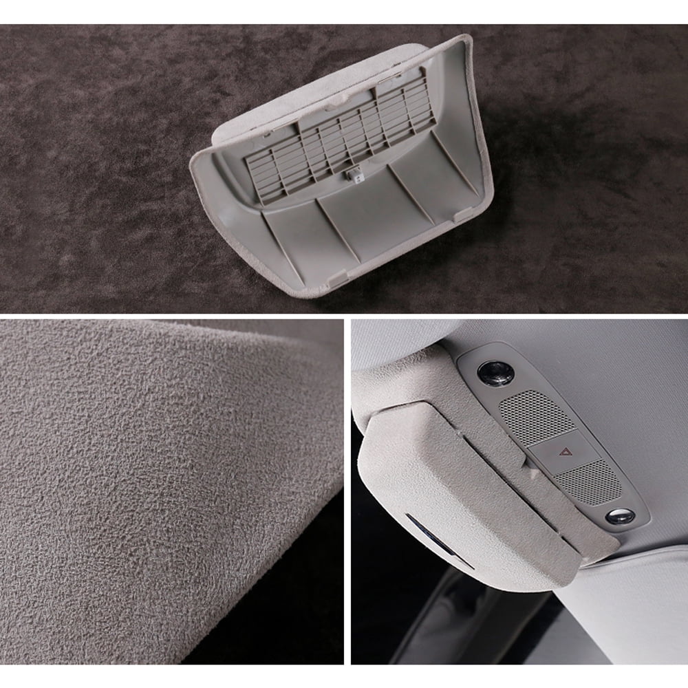 Gecheer Car Glasses Case Eyewear Box Sunglasses Holder Automotive Interior Storage Box Easy Installation Replacement for Tesla Model Y