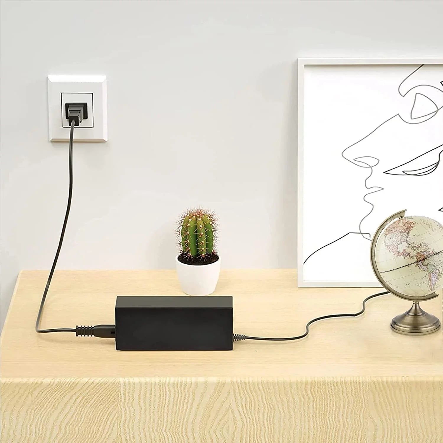 Guy-Tech 230W AC / DC Adapter Fitting with HP ZBook 15 F2P56UT F2P55UT F2P54UT F2P53UT F2P52UT F2P51UT 15.6" Led Notebook 230 Watts Power Supply Cord Cable