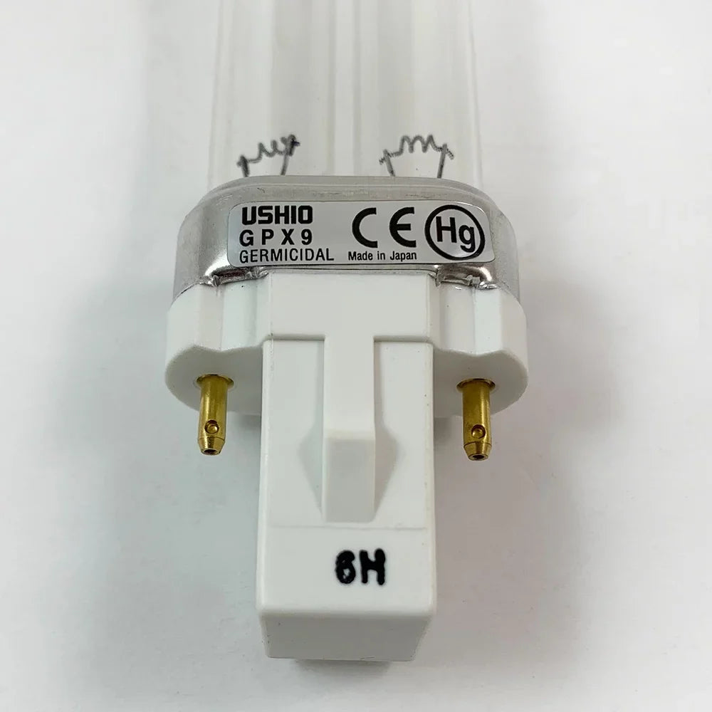 USHIO GPX9 9W Germicidal Low Pressure Mercury-Arc Lamp
