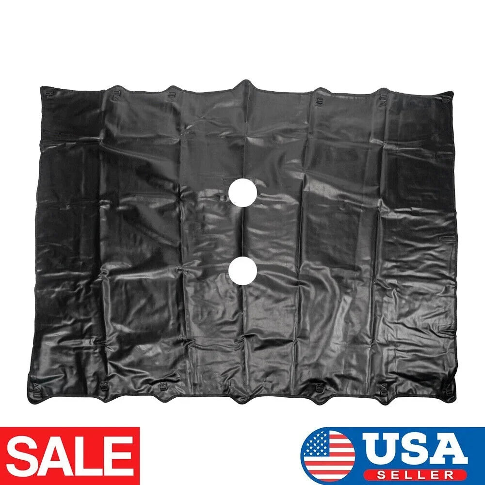 Paddsun For Jeep Wrangler JK JKU 07-2018 Waterproof Leather Sunshade Top Roof Coating