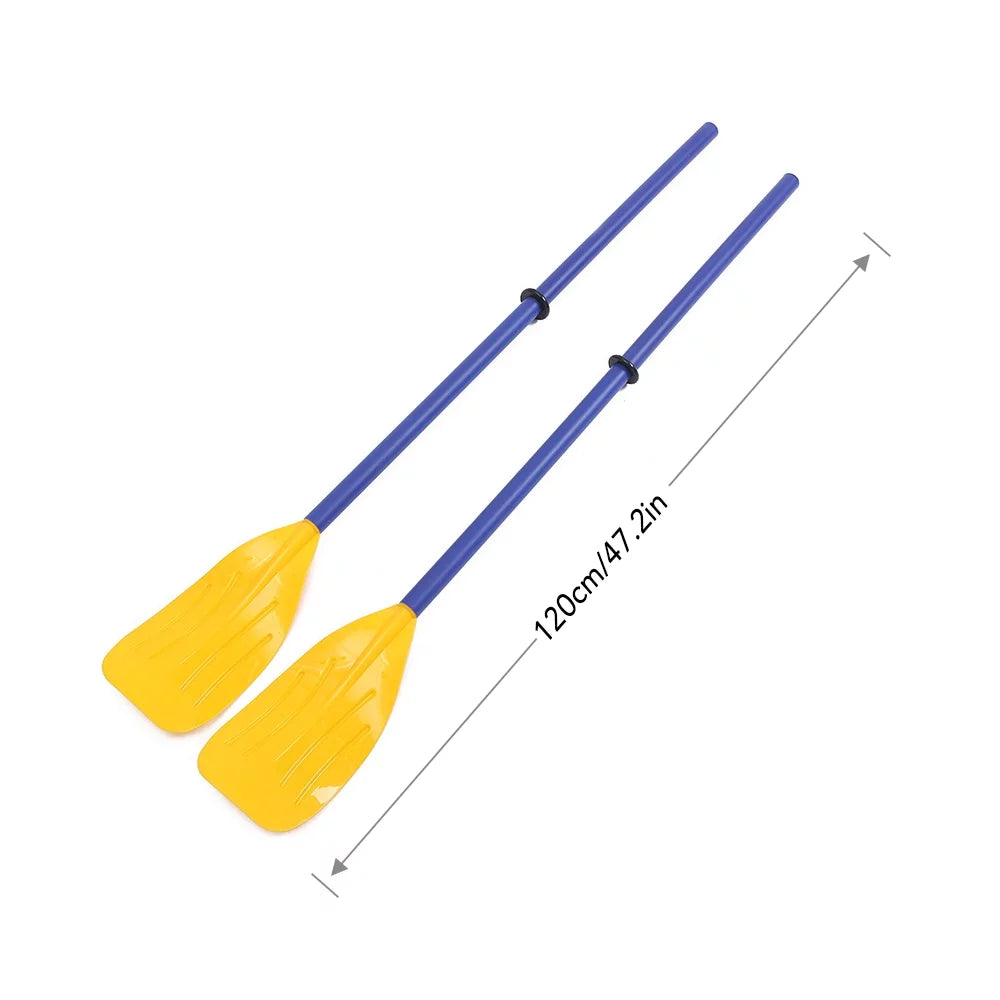 Tomshine Inflatable Vessel Inflatable Rafts Portable Thicken PVC Vessel with Air Pump Paddle
